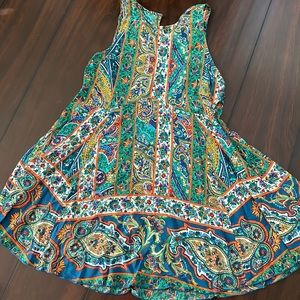 🎉 Jodifl Sleeveless Tunic Dress Floral print